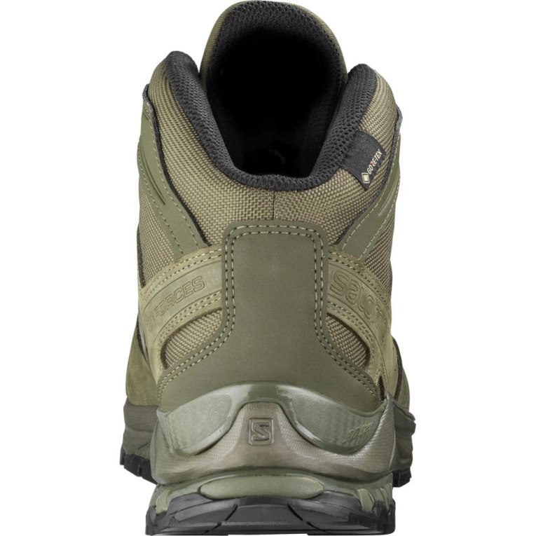 Botas Tácticas Salomon Xa Forces Mid GTX EN Hombre Verde Oliva | MX TEGD105